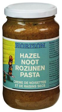 Horizon Hazelnoot rozijnen pasta 350 gram
