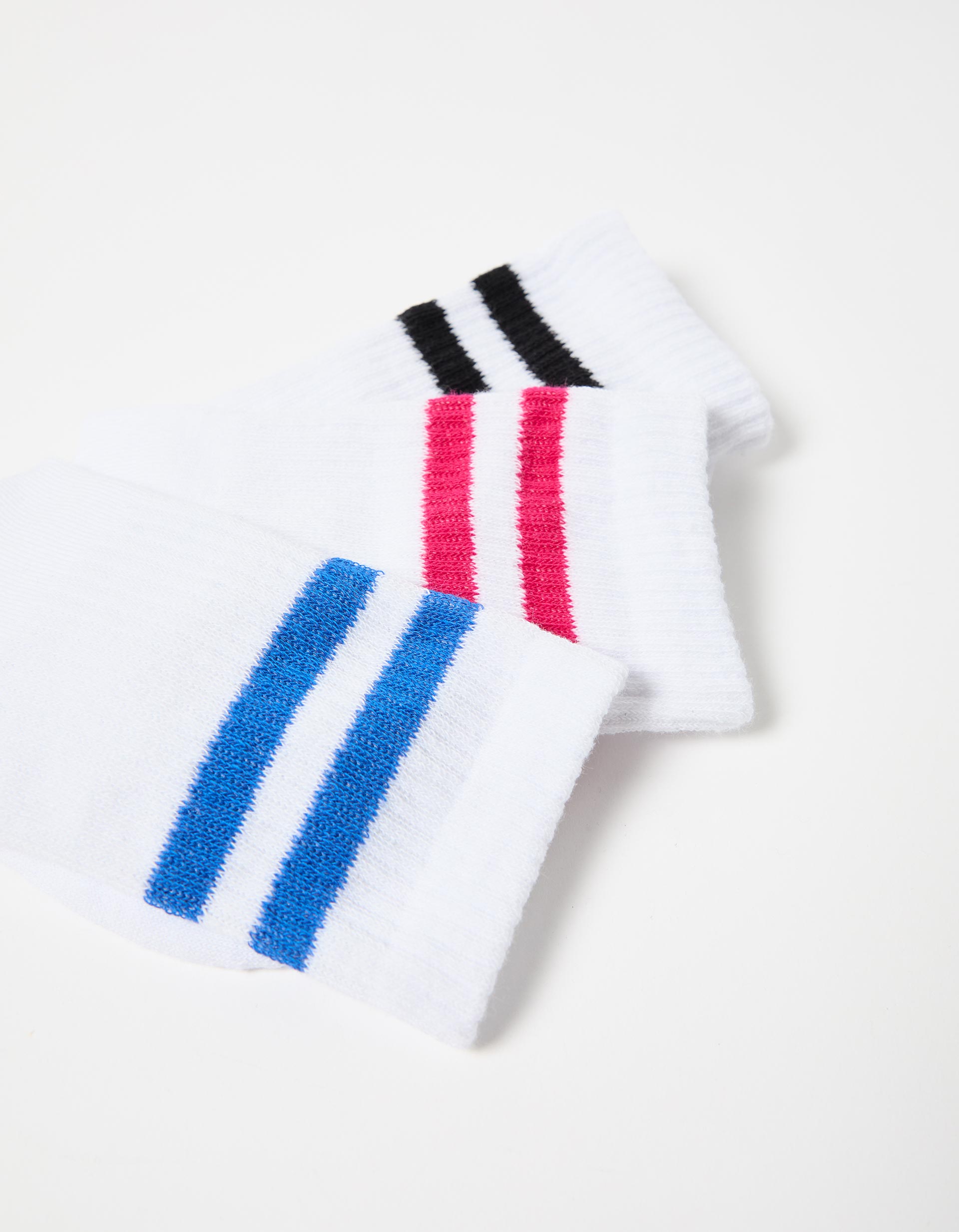 Pack 3 Pares de Meias Desporto, Mulher, Branco