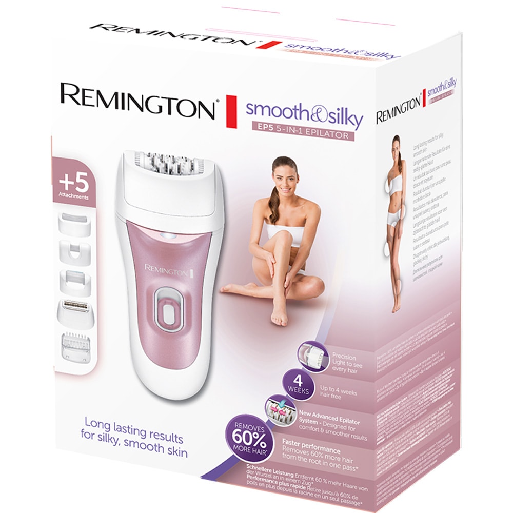 Épilateur 5 en 1 - Smooth & Silky EP5 - Blanc