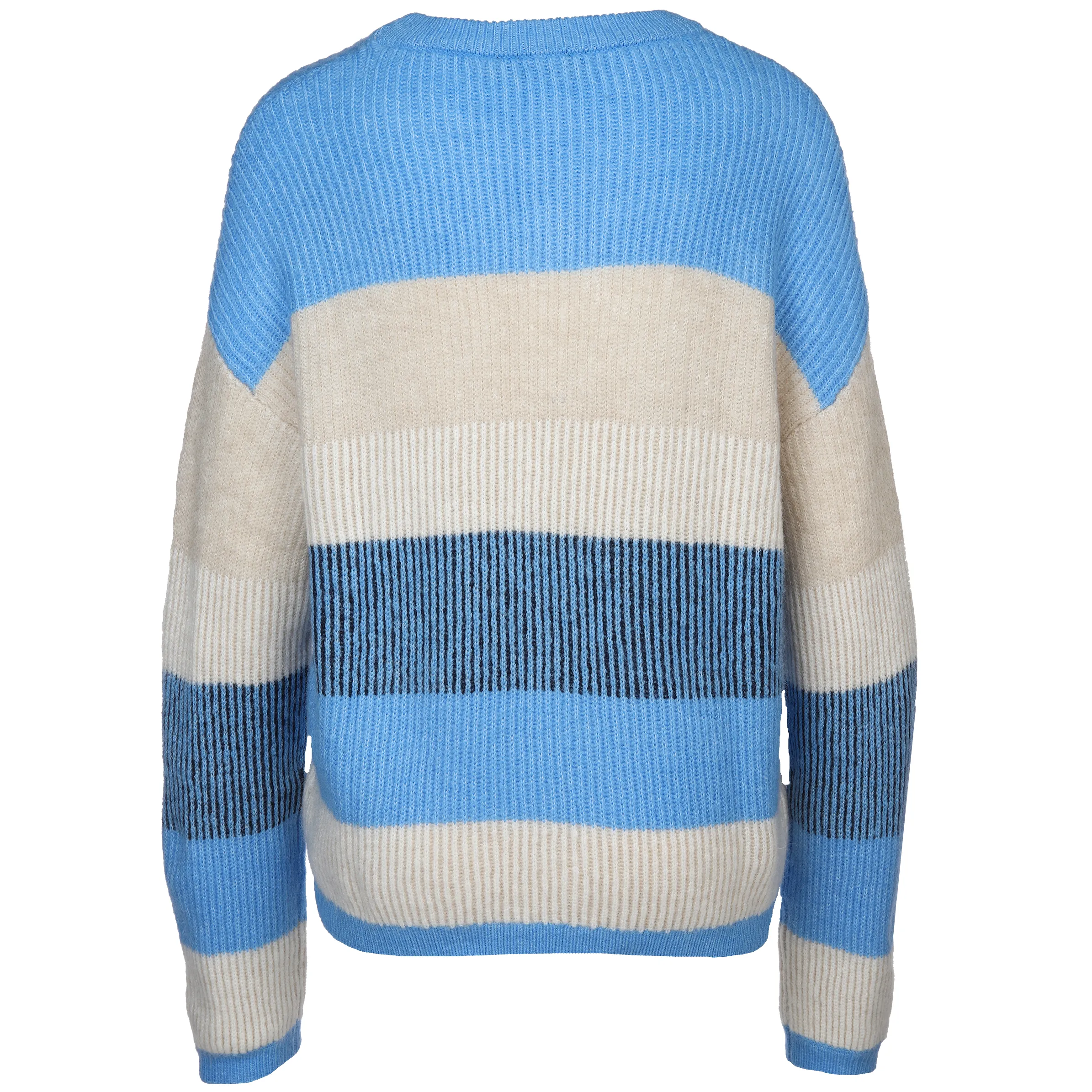 Damen Strickpullover mit Streifen