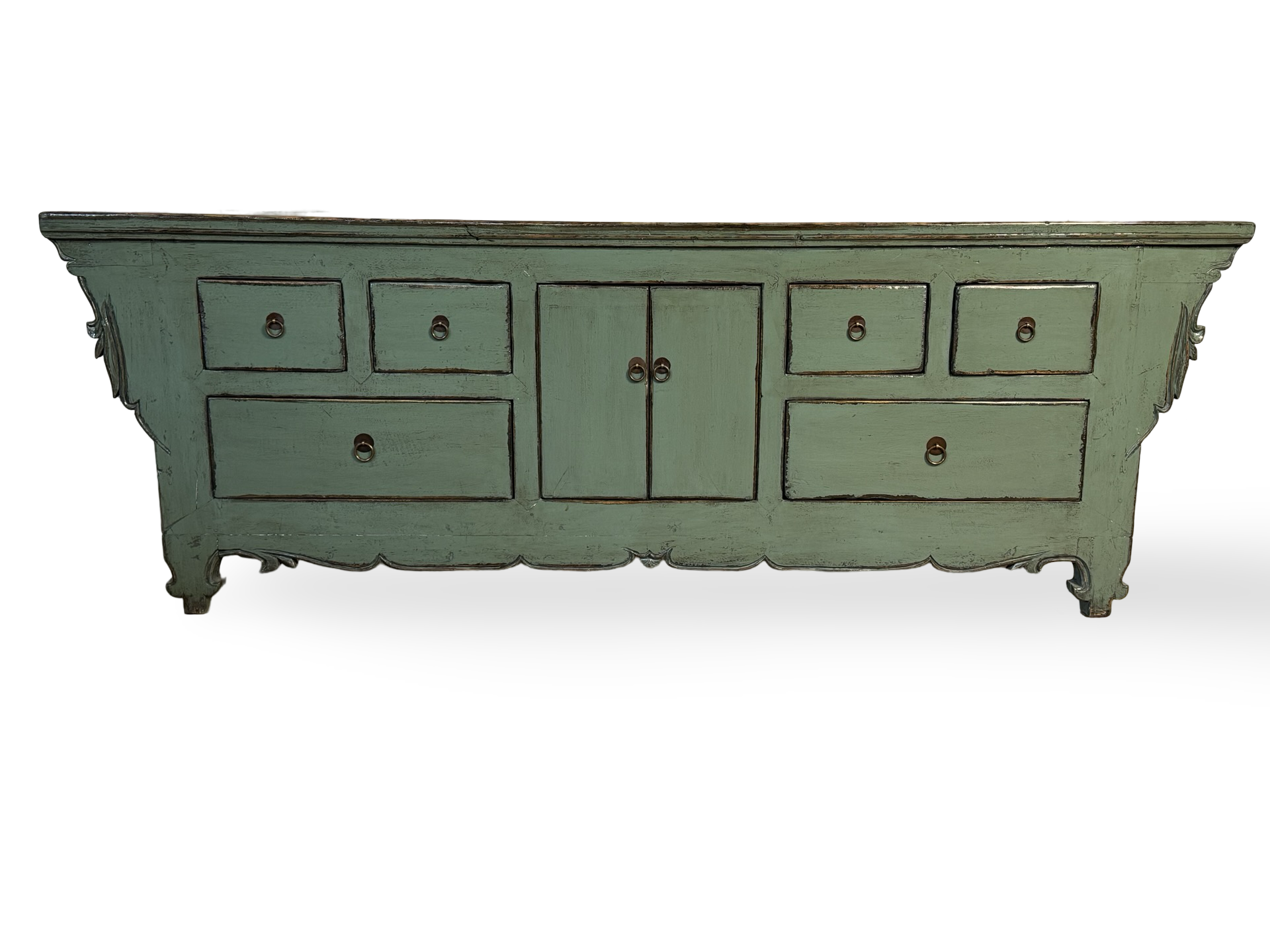 TV dressoir 2 deur 6 lades uniek TV dressoir 2 deur 6 la uniek