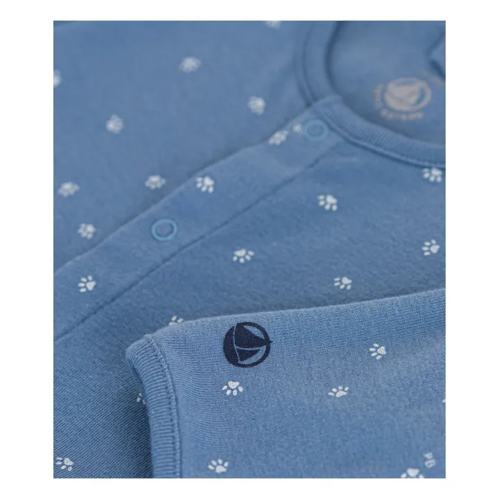 Petit Bateau Pyjama Matte | Bleu
