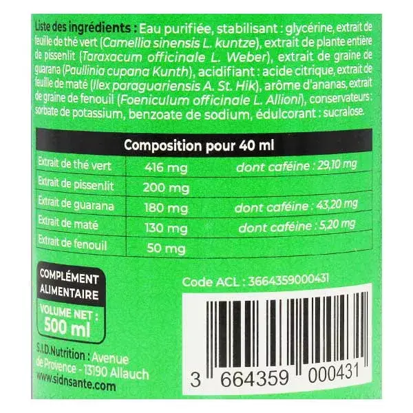 SID Nutrition Sculpting Act Detox 500ml
