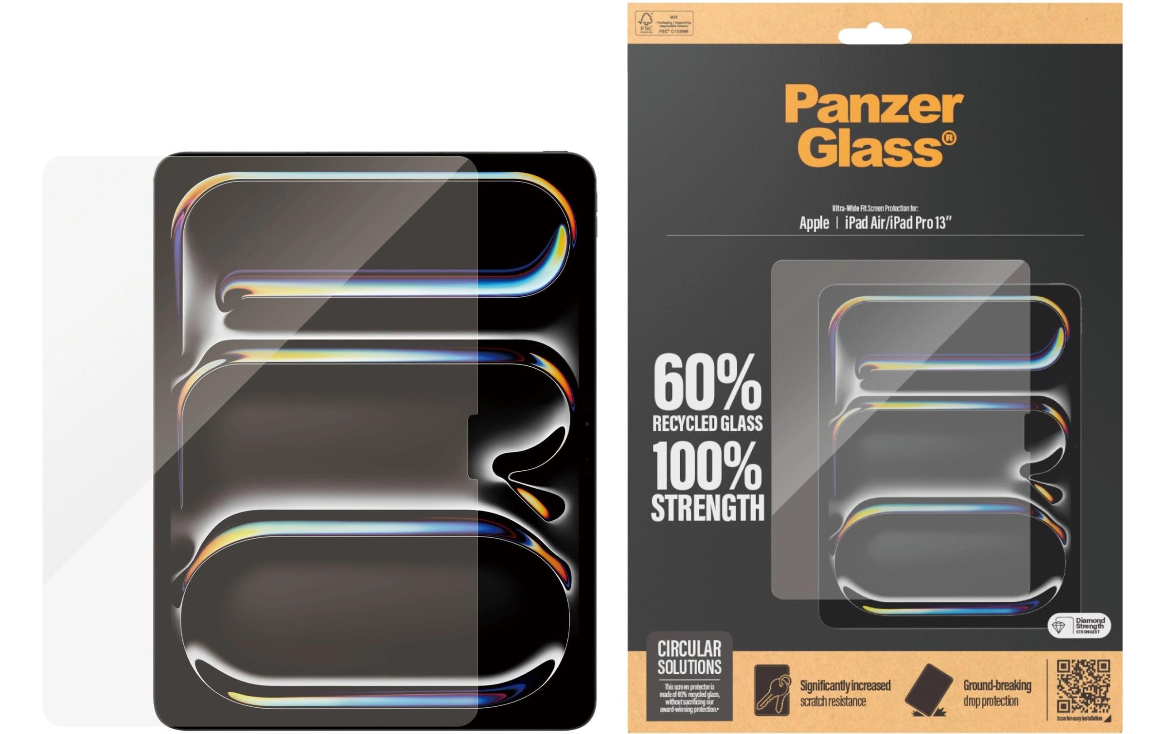 PanzerGlass Schutzfolie »Ultra-Wide Fit iPad Air & iPad Pro 13 -2024«