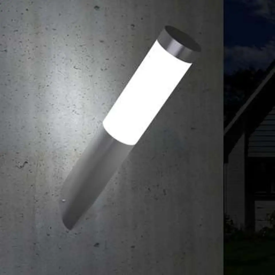 vidaXL - Buitenverlichting - Zilver - Roestvrij staal