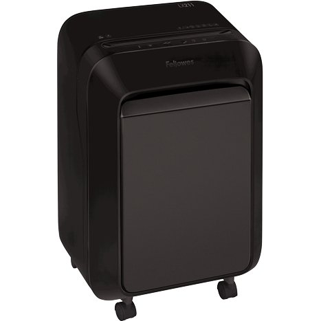 Destructeur fellowes lx 211 coupe micro 15f systeme       intellibar 100 pourcent       antibourrage safesense