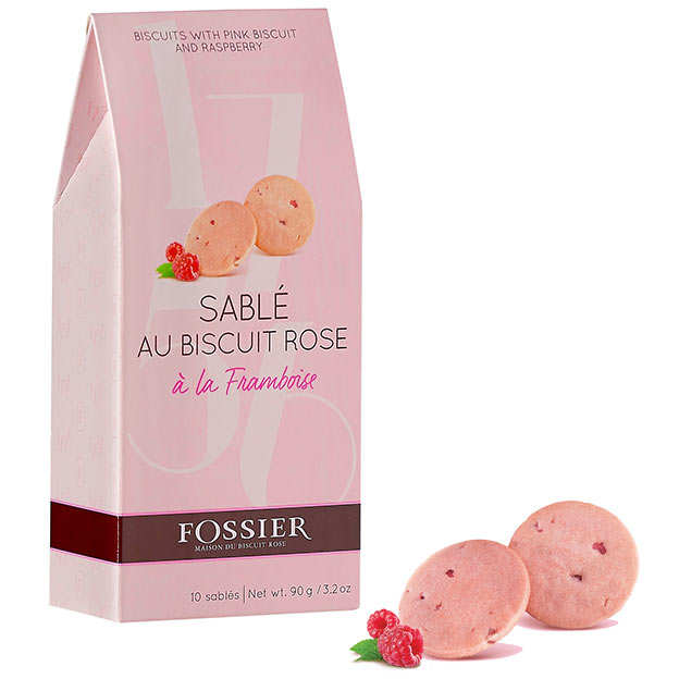 Sablés au biscuit rose à la framboise - Maison Fossier