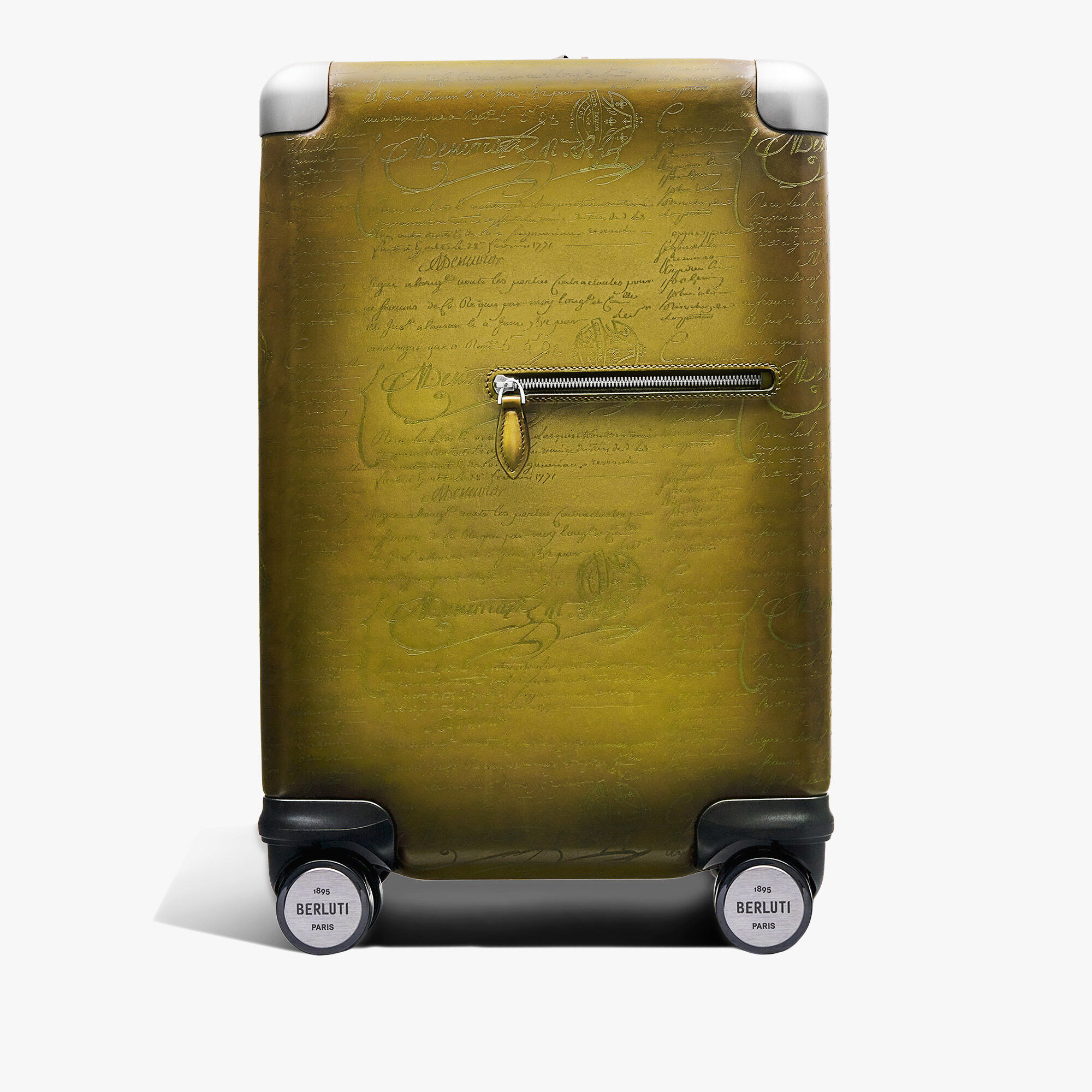 Bagage Roulant Formula 1005 En Cuir Scritto