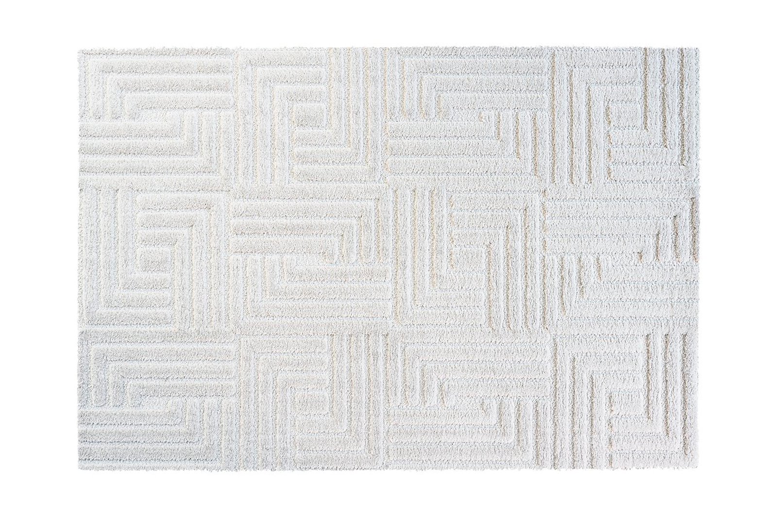 Moreno gulvteppe 160x230 160x230cm hvit 55 % resirkulert polyester/45 % polyester