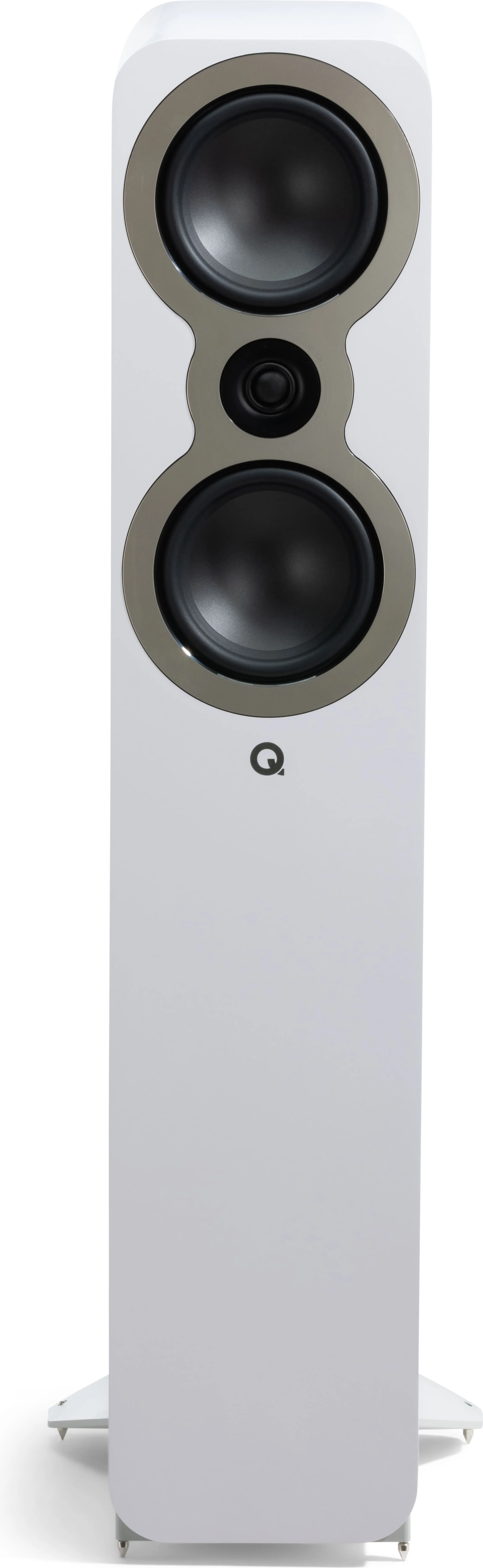 Q Acoustics 3050C Blanc mat (la paire) Enceintes colonne