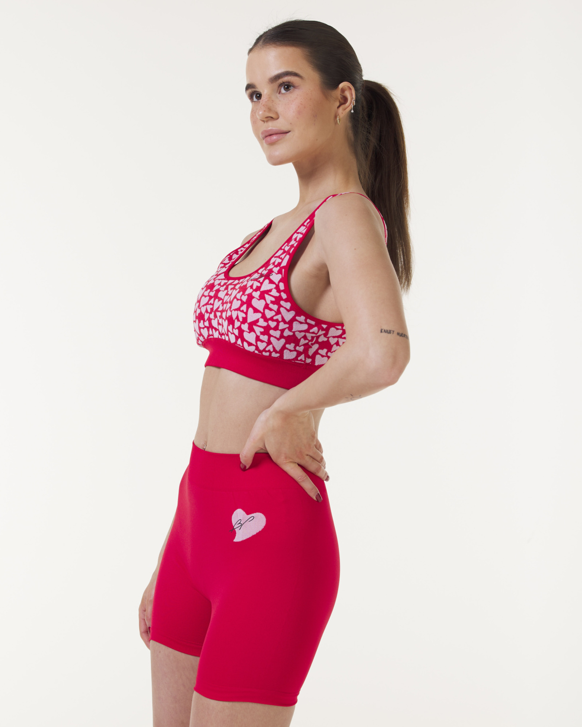 Bumpro Treat Seamless Bra Red Rose