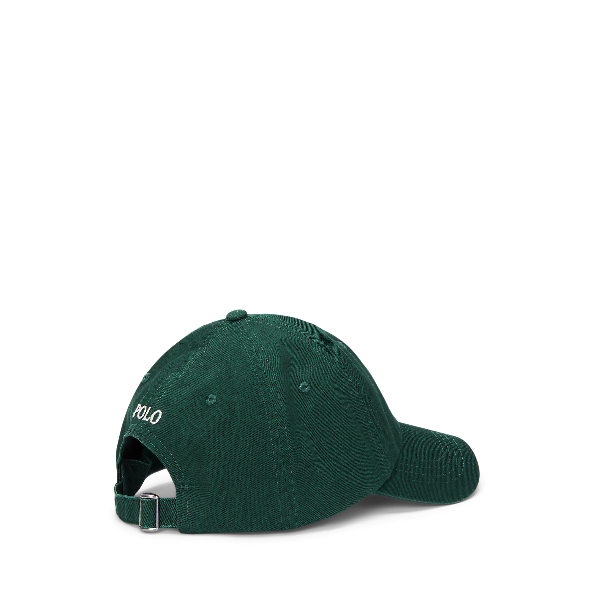 Casquette logo brodé en coton | Vert