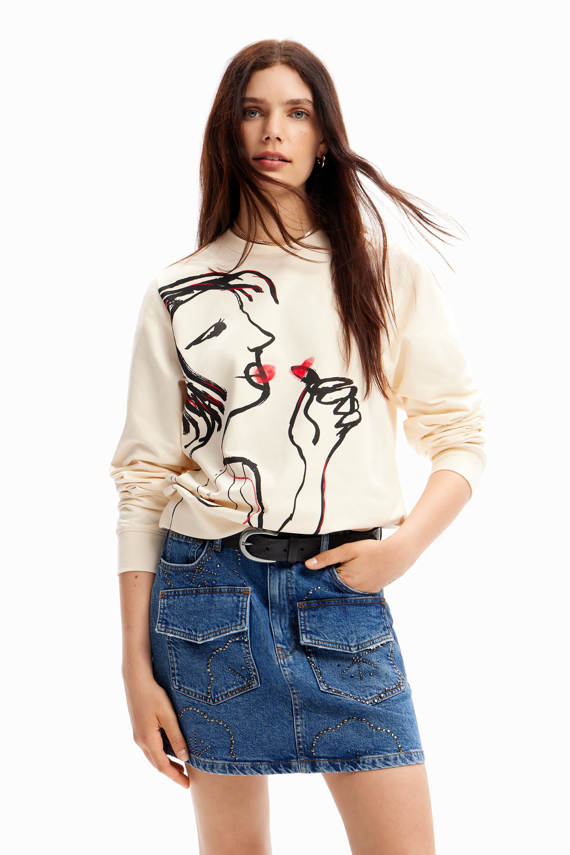 Sweat-shirt illustration arty