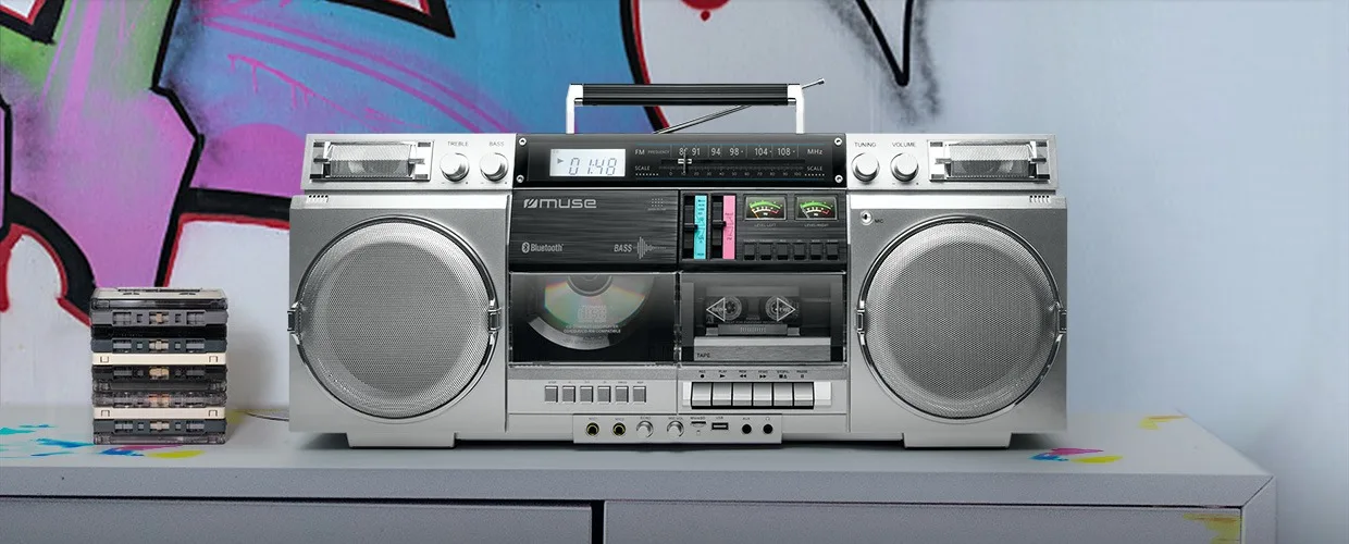 Muse M-380 Silver Radios portables
