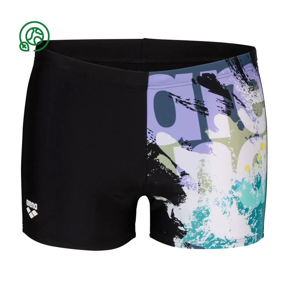 Arena WAVES BREAKING - Boxer de bain Homme black/black multi