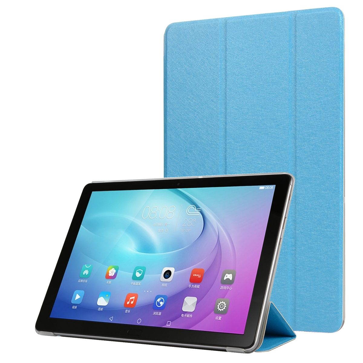 Schutz Tablet Hülle für Samsung Galaxy Tab A7 Case Cover Tasche Etuis Blau Neu