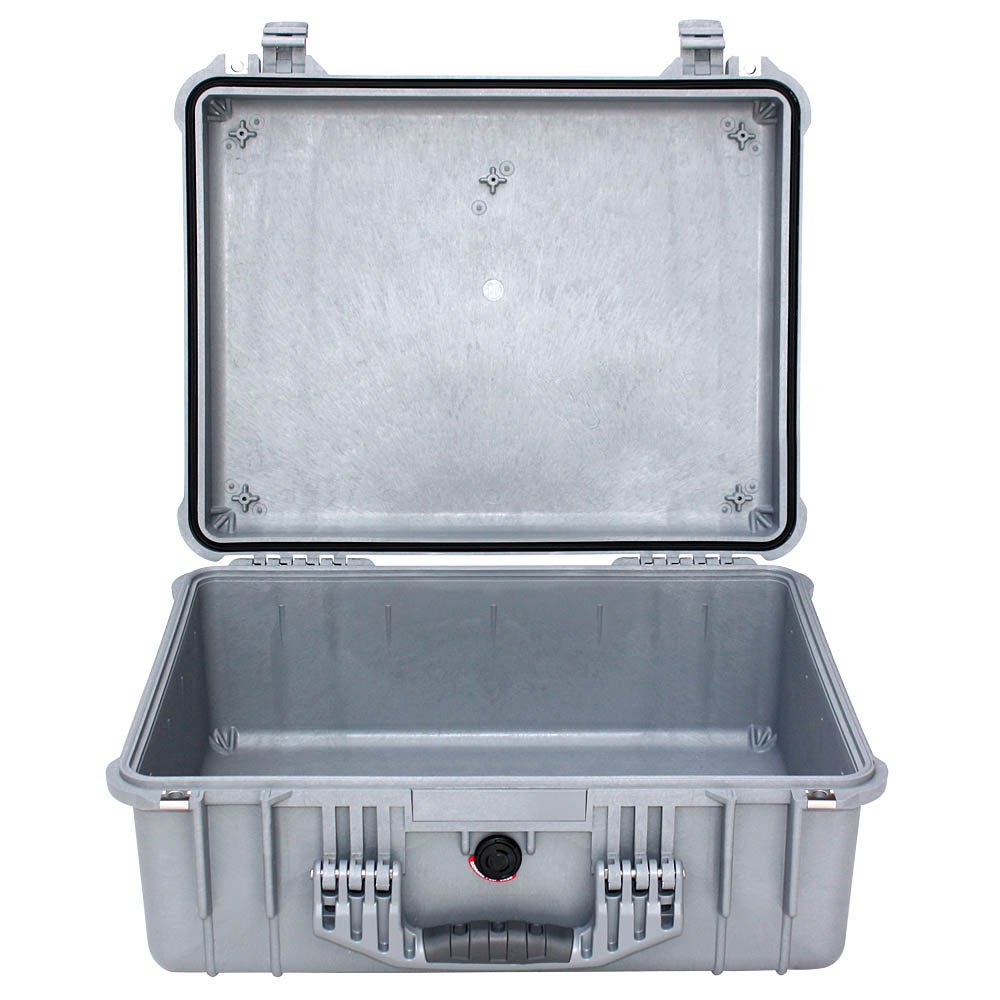 Peli 1550 SV flightcase zonder schuimrubber 468x355x193 mm