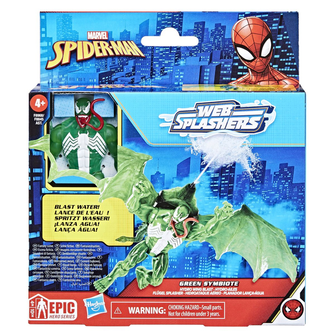 Spider-Man - Web-Splashers - Green Symbiote
