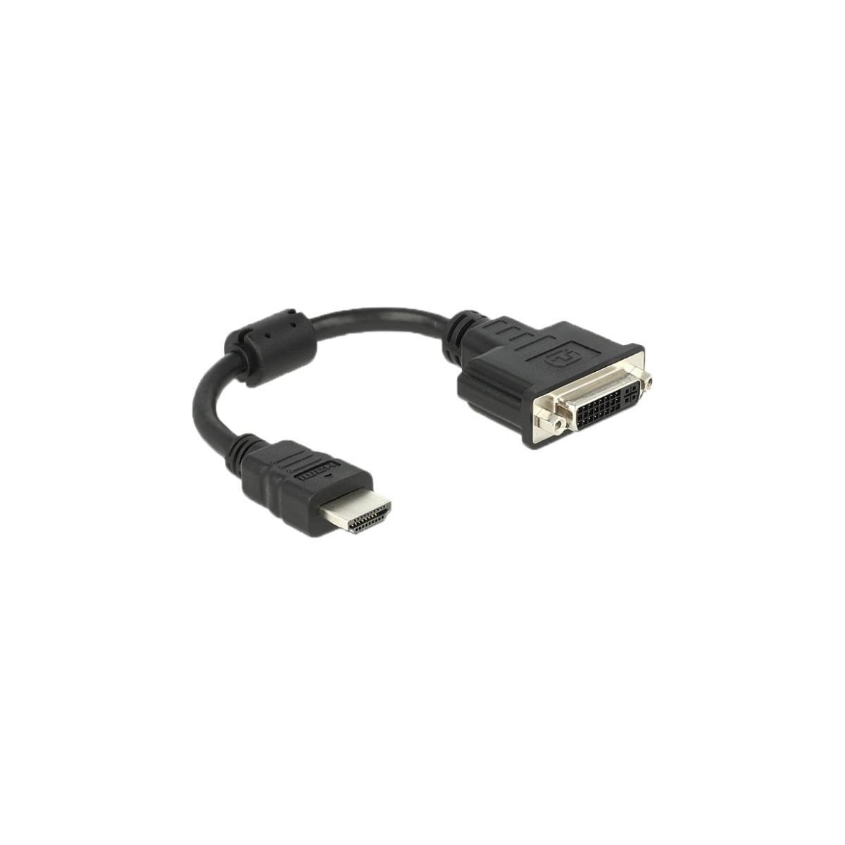 Delock Adapter HDMI male > DVI 24+5 female 20 cm