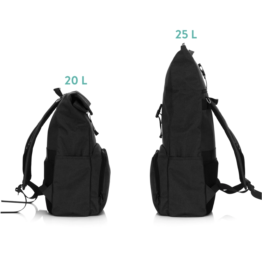 fillikid Wickelrucksack Tokio schwarz