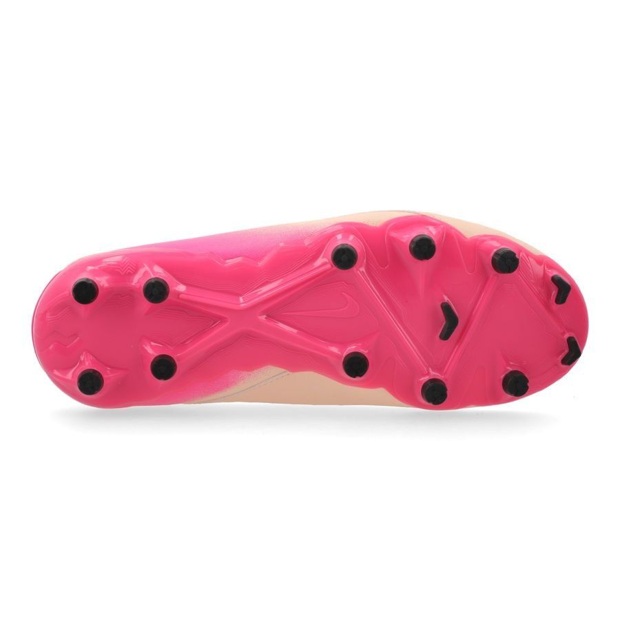 Nike Phantom GX II Academy MG Prism - Rouge foncé/Noir/Rose Enfant