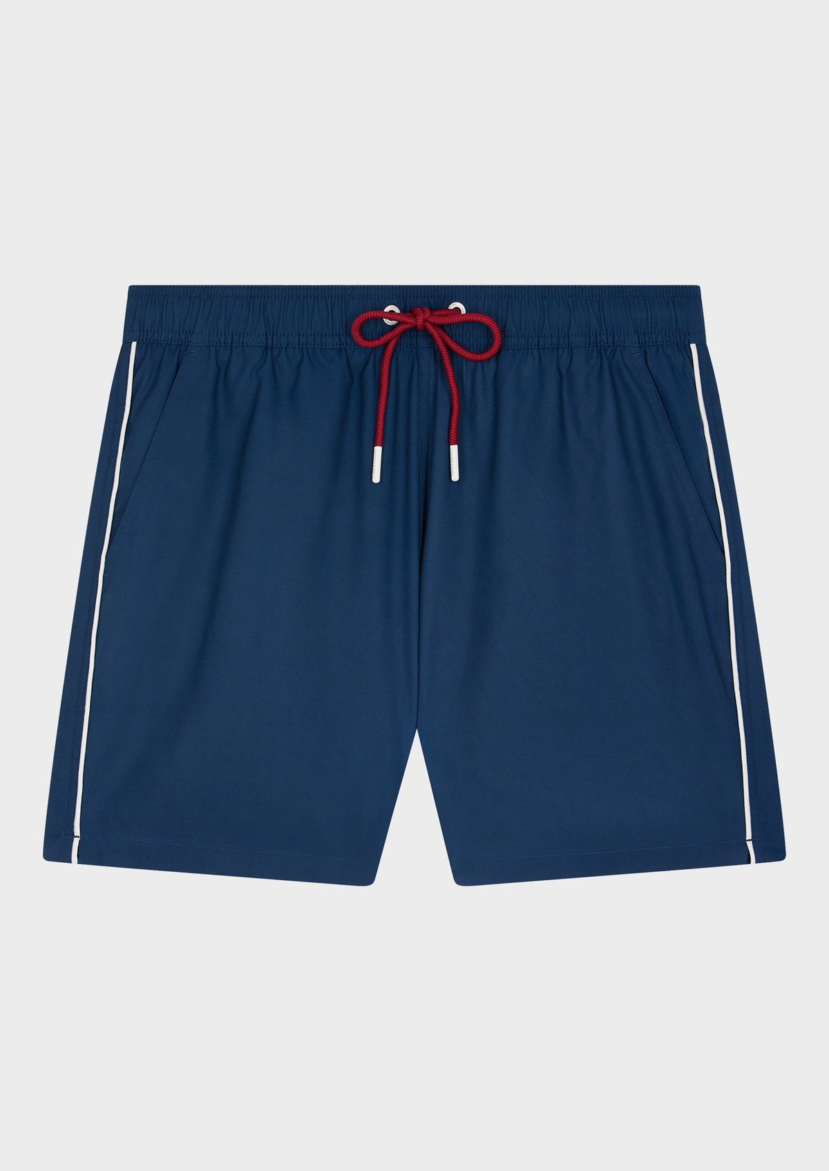 Maillot de bain uni bleu marine