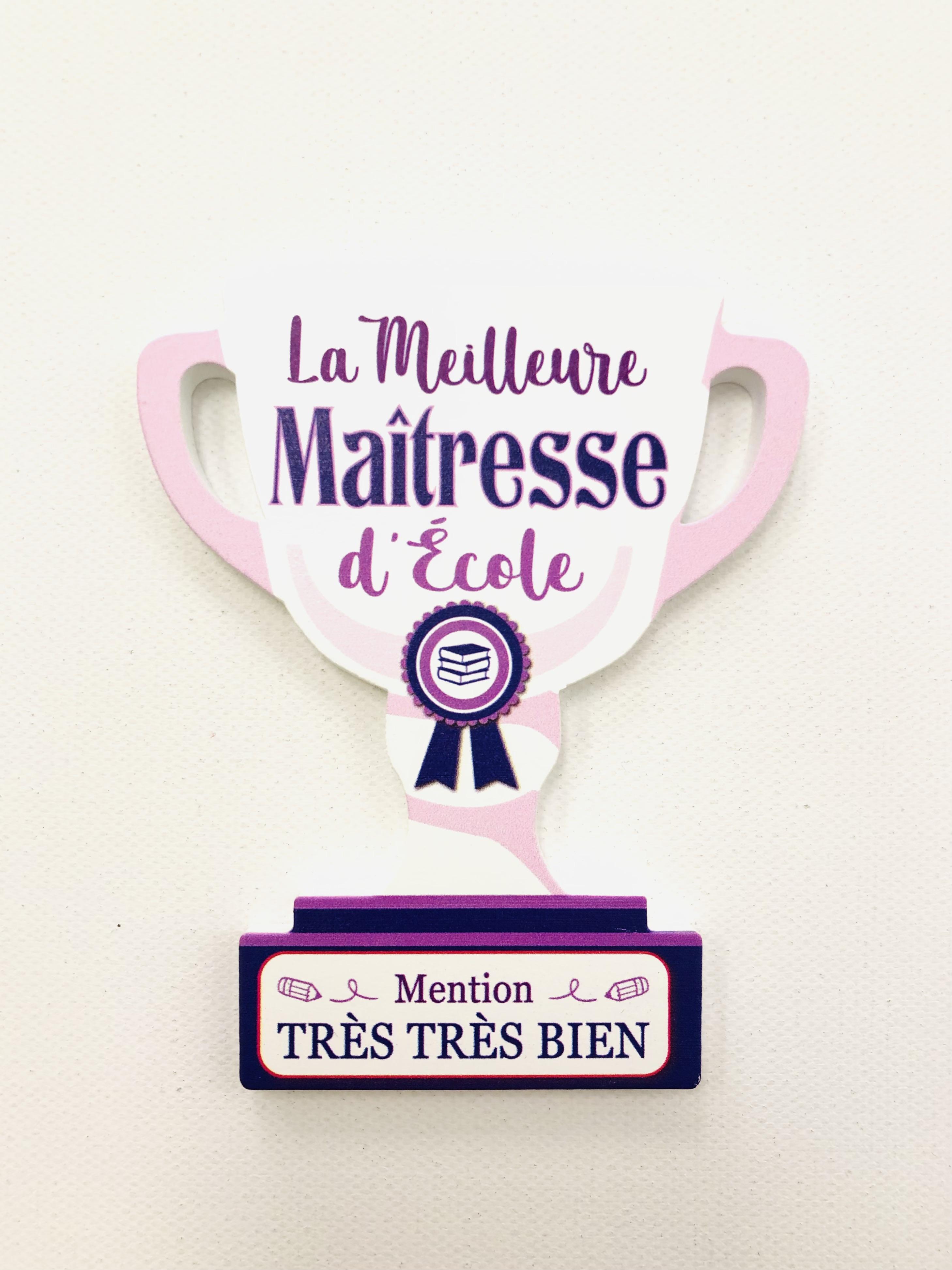 MAGNET TROPHEE MAITRESSE