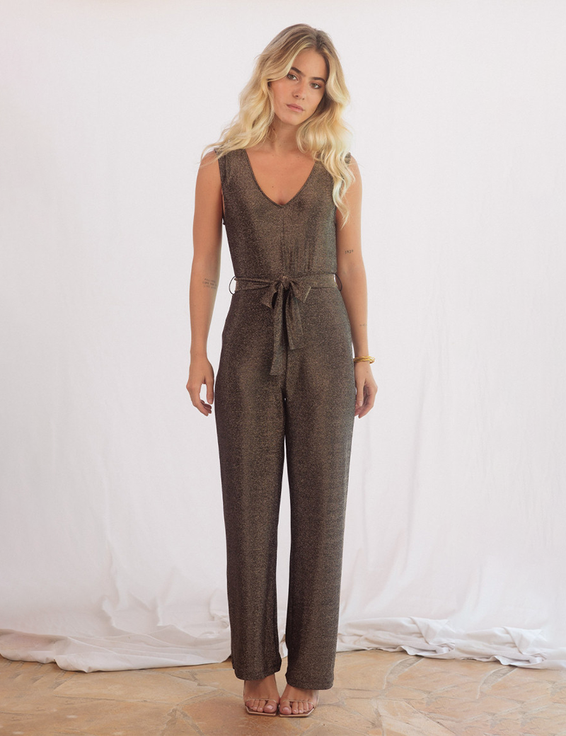 HBT NONCHALANTE LUREX | SCARLET COMBI DORÉE