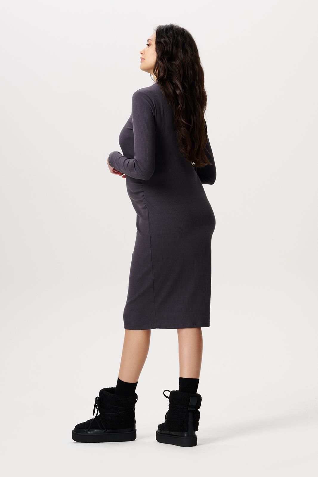 Noppies Maternity Jurk Aima - Forged Iron