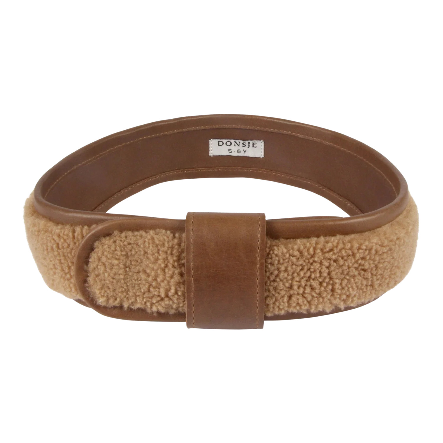 Nollie Belt | Light Maple Curly Faux Fur