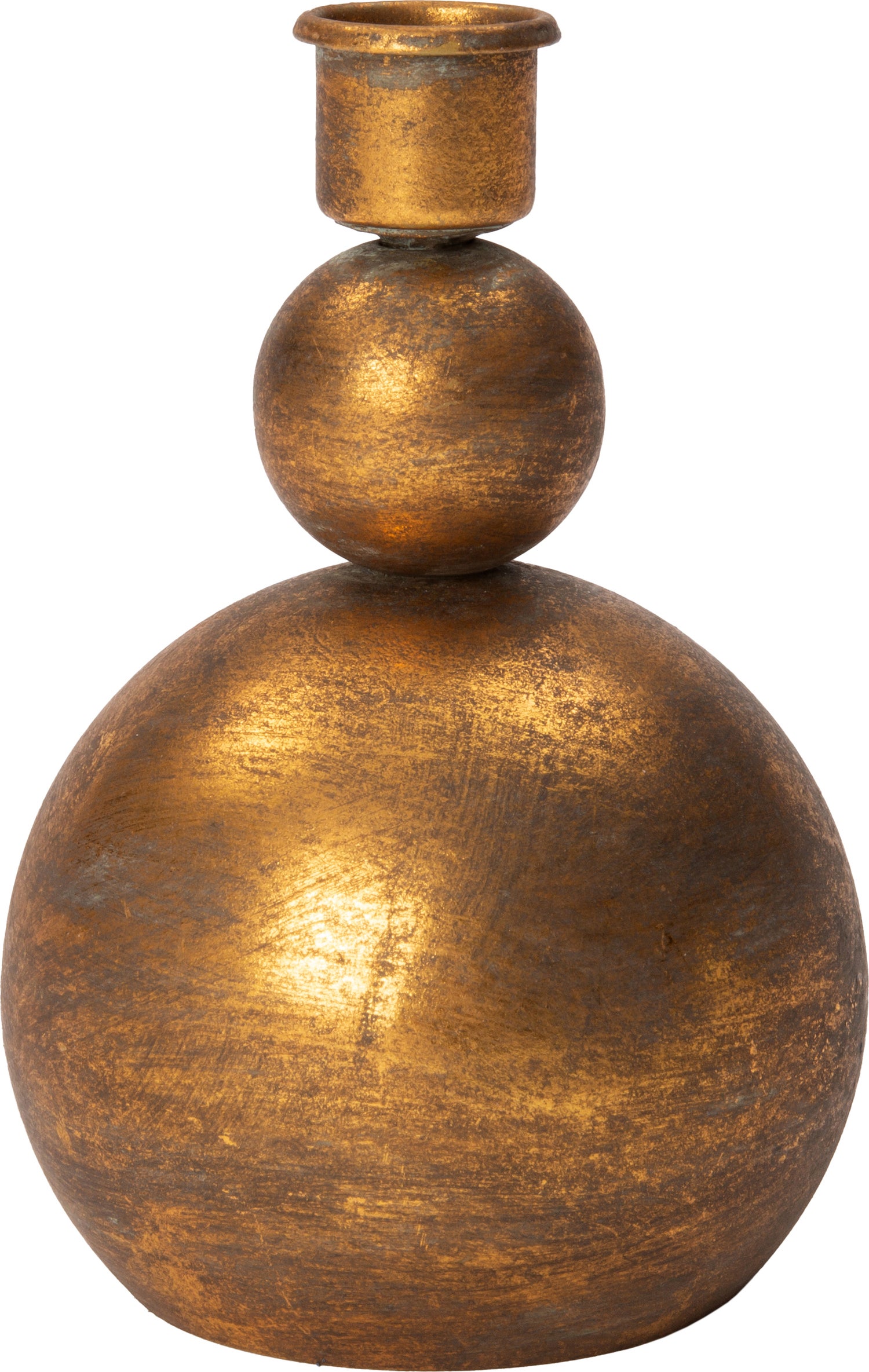 Intratuin kandelaarViken goud D 10 H 14,7 cm