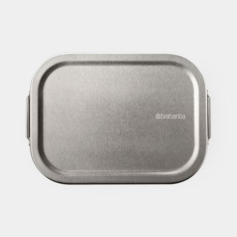 Make & Take Lunchbox, medium, roestvrij staal - Matt Steel