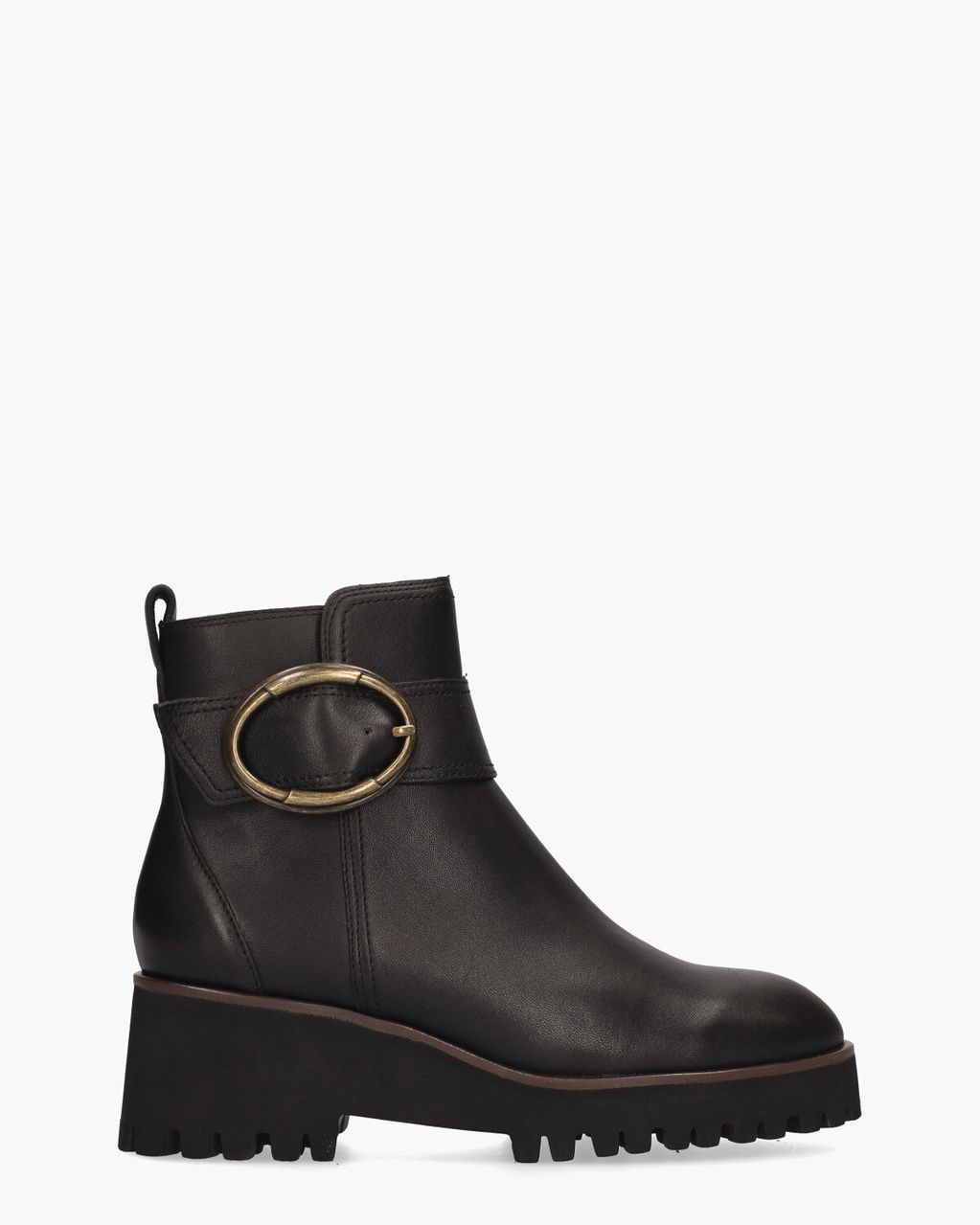 Di Lauro Palmyra Zwart Dames Enkelboots