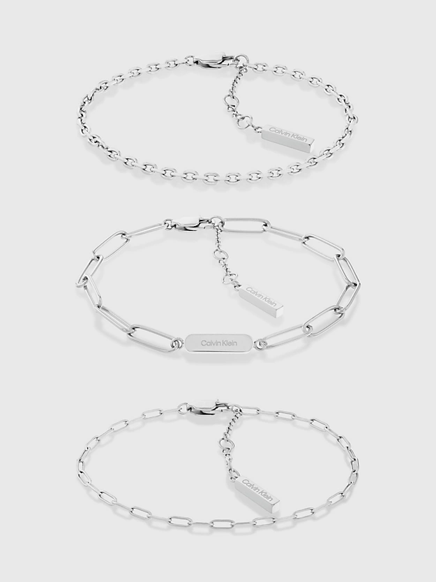 Conjunto de presente com corrente e pulseira