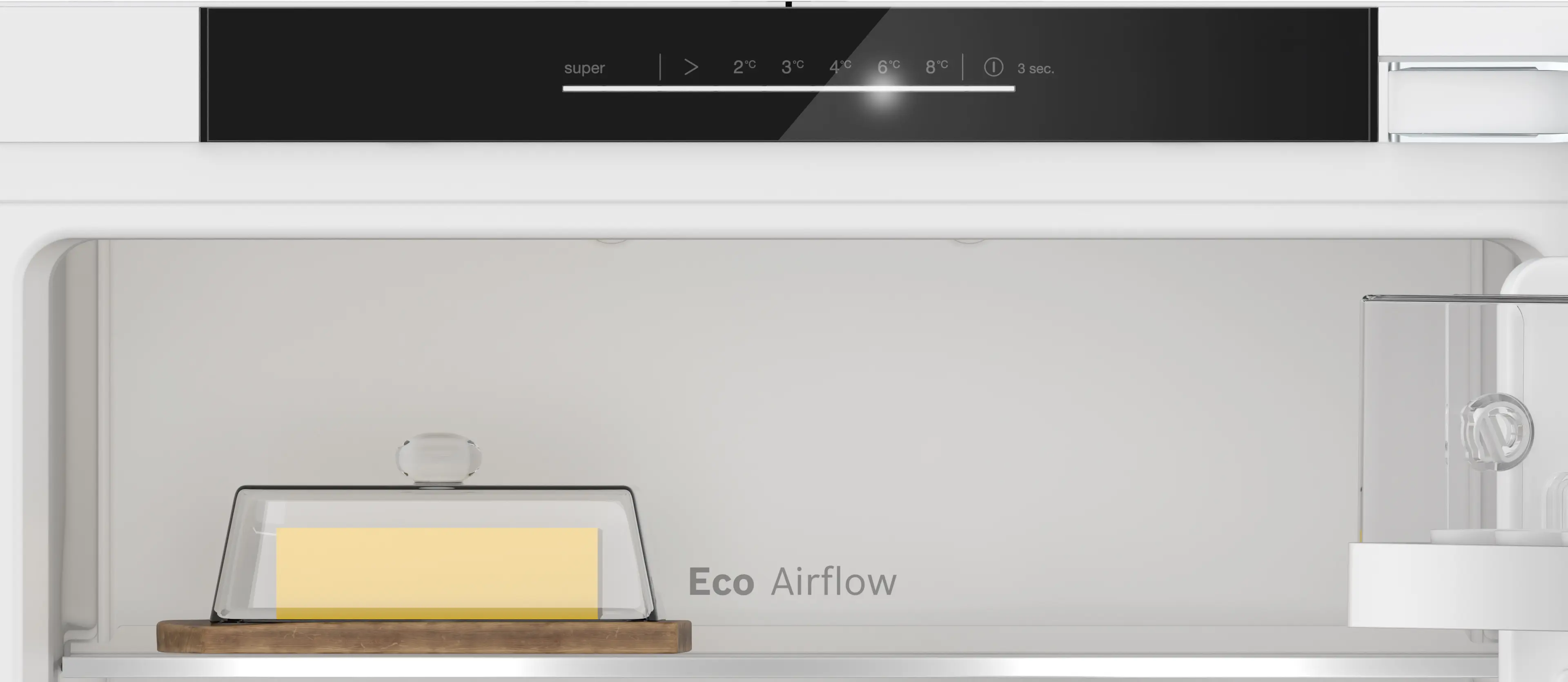 Serie 6 Inbouw koelkast 122.1 x 55.8 cm Vlakscharnier met SoftClose