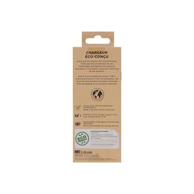 T'nB Eco - Chargeur secteur pour smartphone - 1 USB