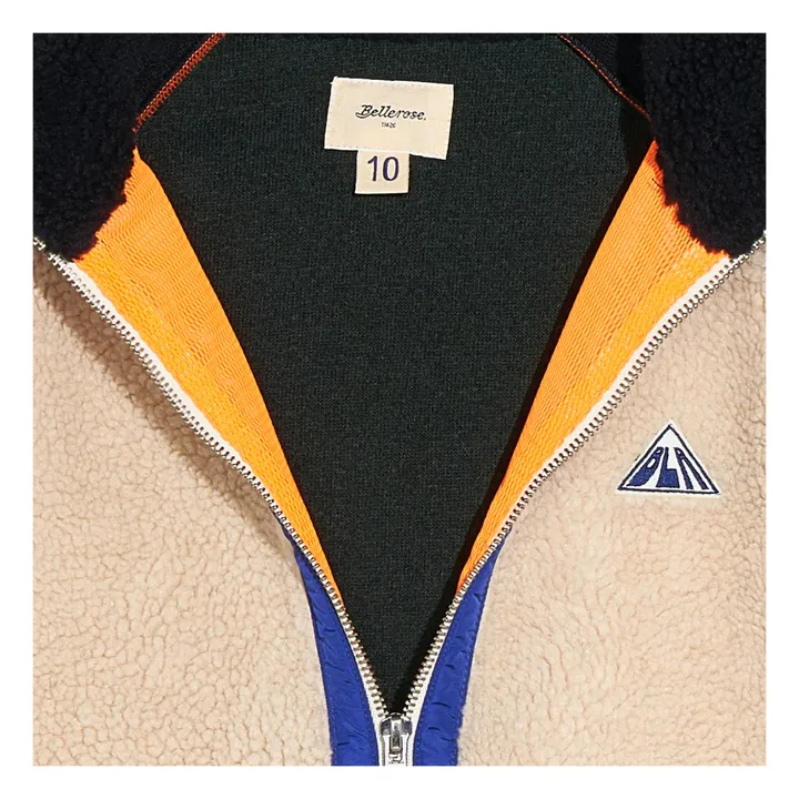 Bellerose Blouson Capuche Colorblock Almor | Sable
