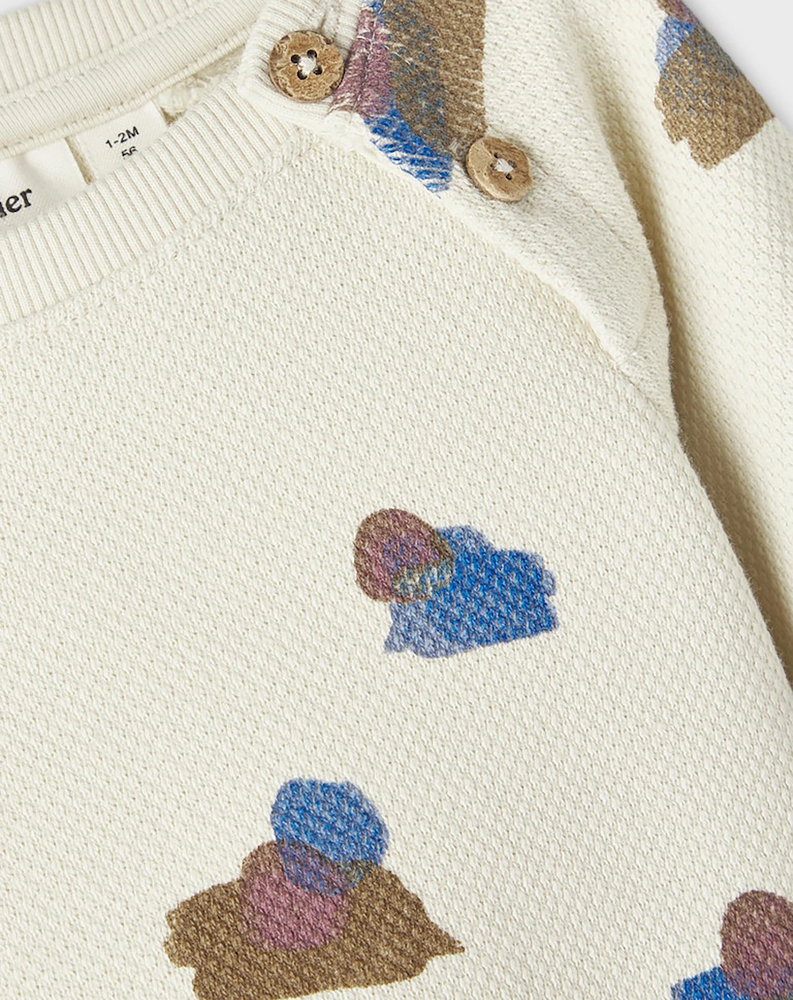 Sweatshirt NBMNOLAN in turtledove