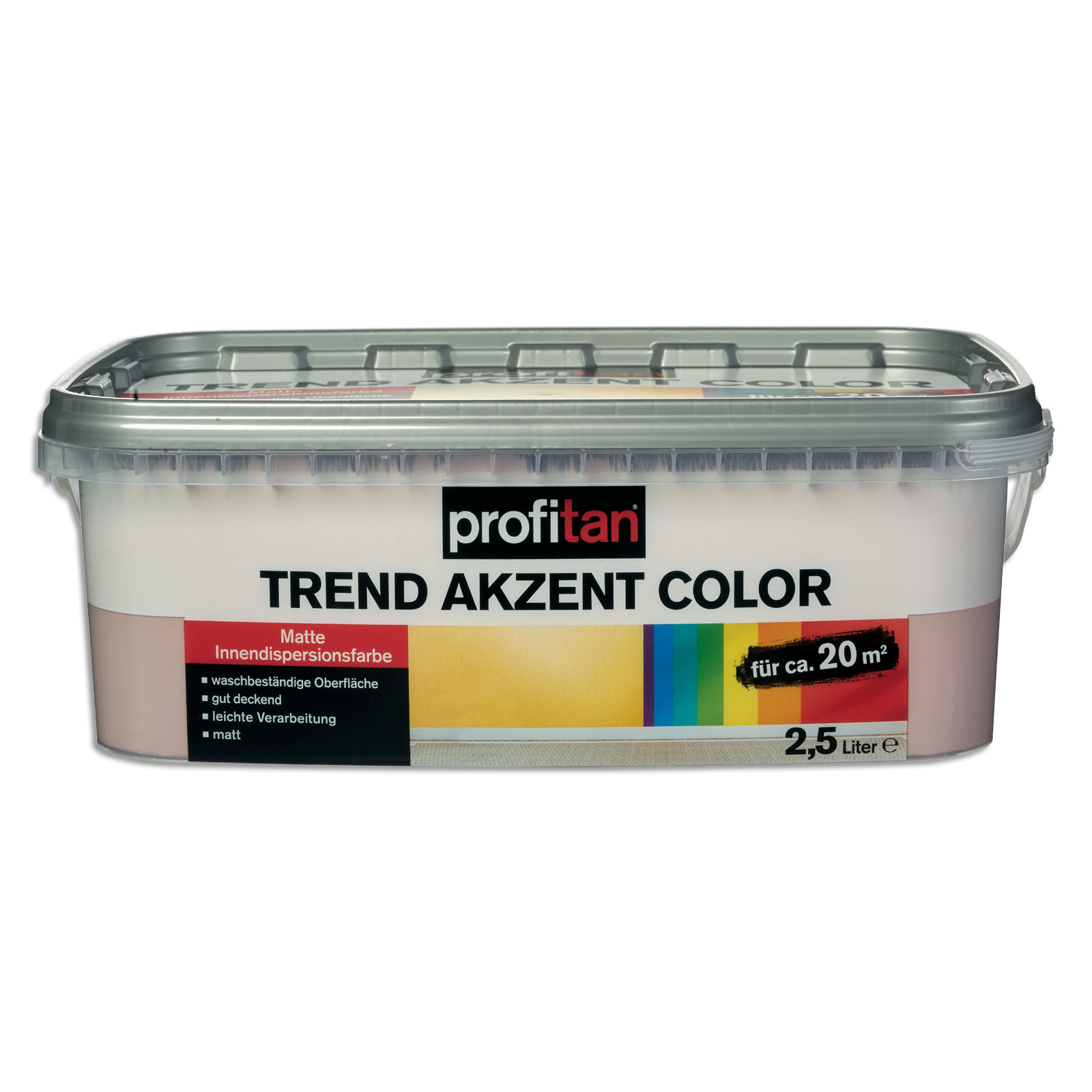 profitan Wandfarbe Trend Akzent Color - moulin rouge matt - 2,5 Liter