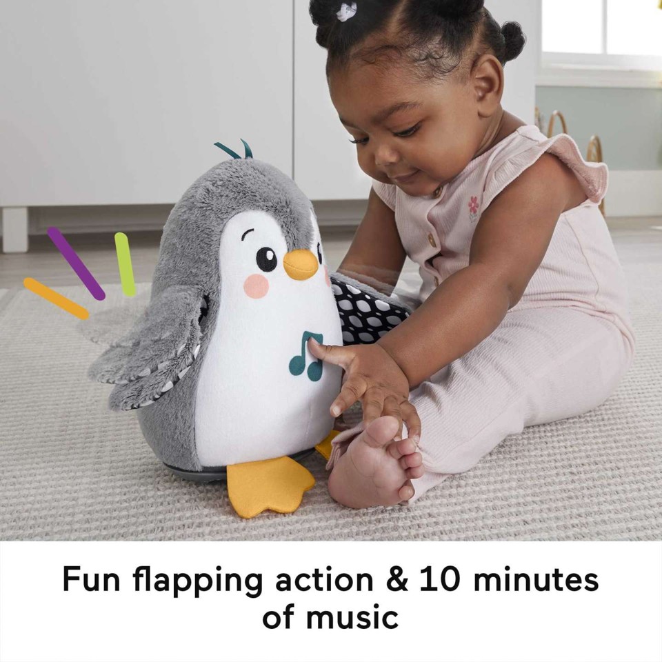 Fisher-Price Newborn - Flap & Wobble Penguin (HNC10)