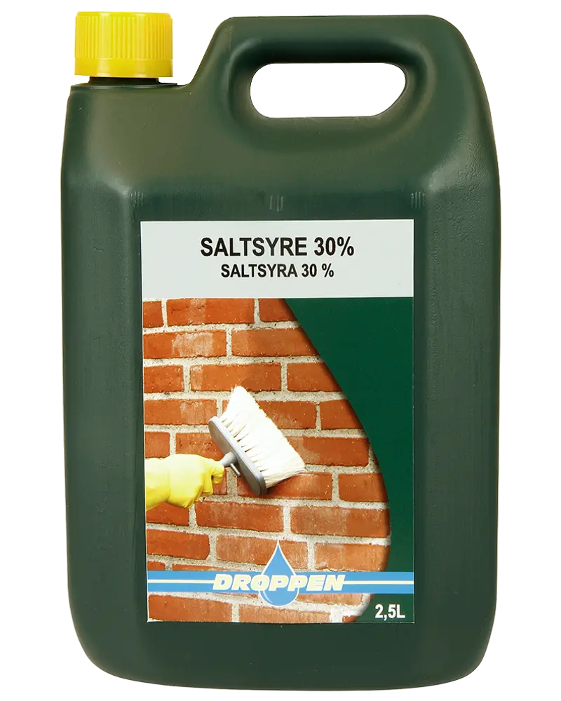 Droppen Saltsyre 2,5 L