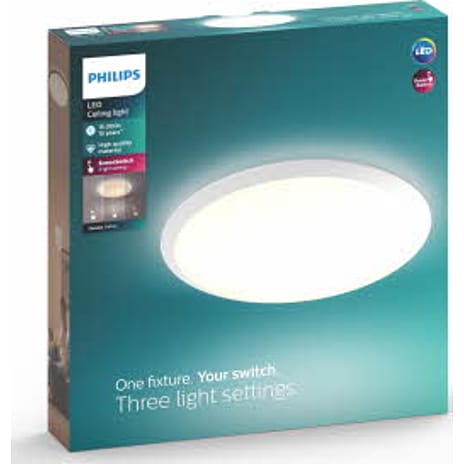 Philips Cavanal loftslampe - hvid