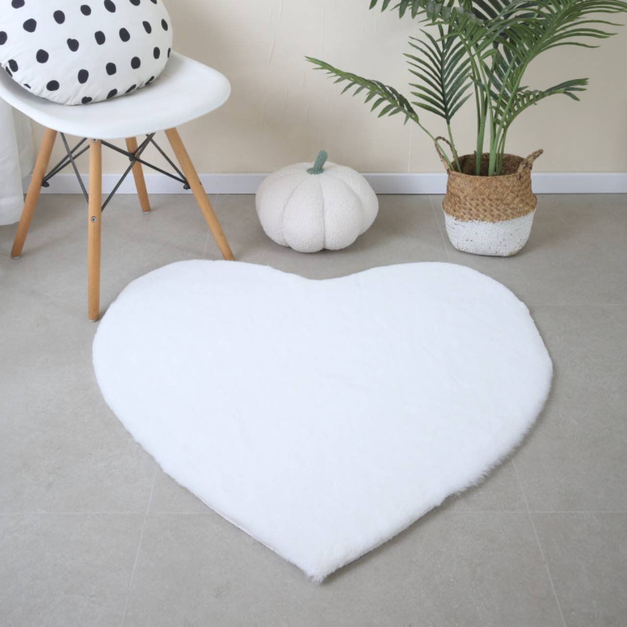 Teppich, Super Weich, Kunstfell, Flauschig, Waschbarer Kinderzimmer, Babyzimmer