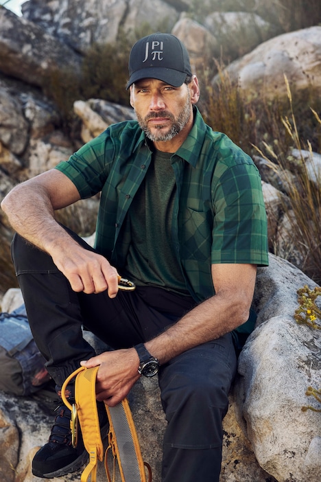 JAY-PI Karohemd, Outdoor, Halbarm, Kentkragen, Modern Fit