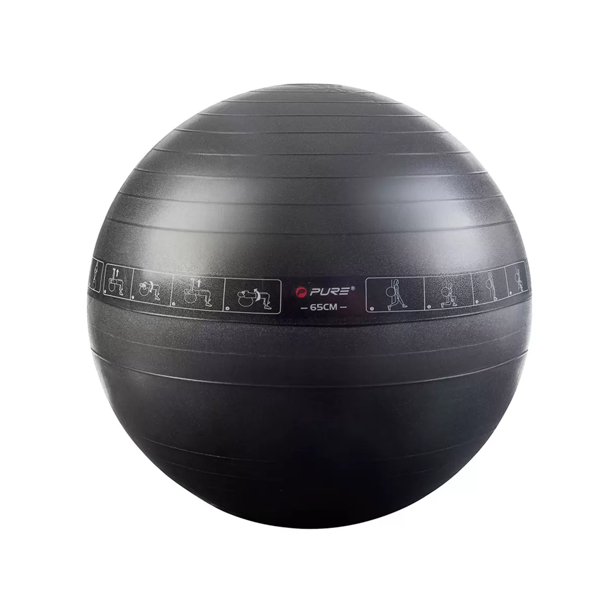 Gymnastikball mit Demo Pure2Improve