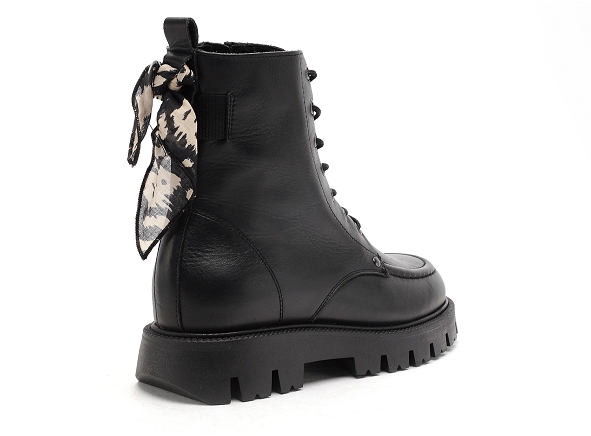 Goodstep boots bottine plates femme polony 4551 c03 noir