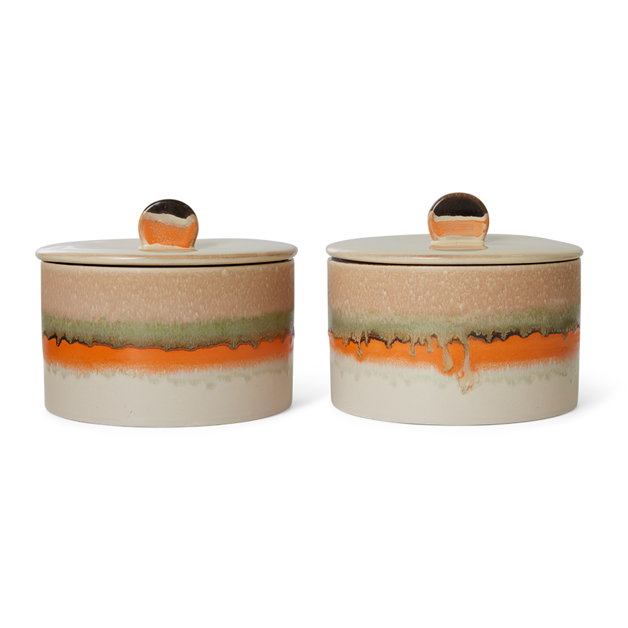 Servies 70's Ceramics Cookie voorraadpot Burst