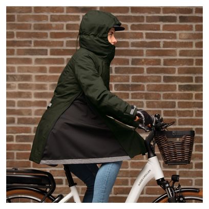 Veste Femme Tucano Urbano Magic Parka Lady 2 en 1 Vert Foncée