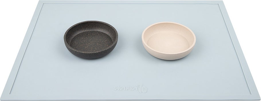 District 70 placemat Serve blauw 30 x 50 x 0,18 cm