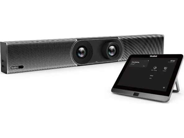 Yealink MeetingBar A30 - Videokonferencepakke (videobarre, berøringskonsol) - Zoom Certified, Certified for Microsoft Teams - med Yealink Collaboration Touch Panel CTP18
